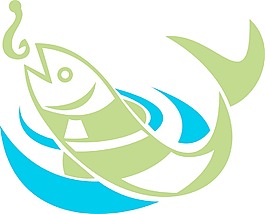 魚對餌鉤跳