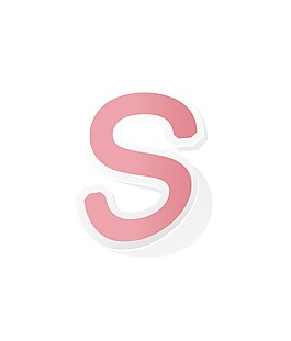 贴纸字母矢量字符集