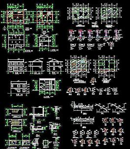 別墅建筑CAD方案