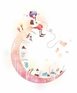 最新韓國矢量卡通素材1414