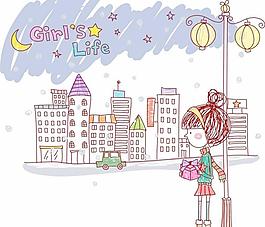 最新韓國(guó)矢量卡通素材1258