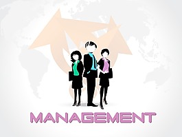 企業管理背景矢量