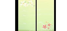 移門 花