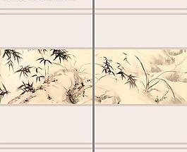 簡約移門圖案