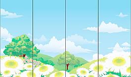春光無限好移門圖4門圖