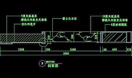 CAD餐廳設計素材