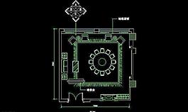 CAD餐廳設(shè)計素材