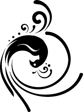 矢量漢字的鳥