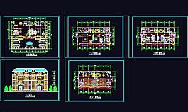高級(jí)別墅建筑方案圖