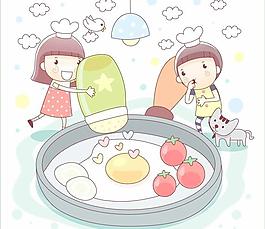 最新韓國矢量卡通素材454