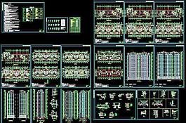高層住宅詳細(xì)CAD設(shè)計(jì)圖
