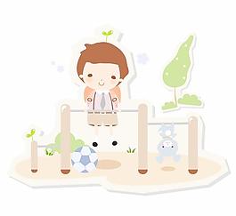 最新韓國矢量卡通素材323