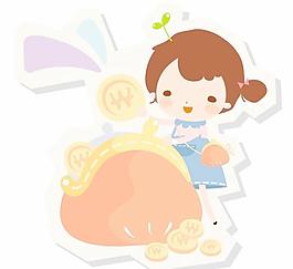 最新韓國矢量卡通素材307