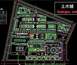 小區(qū)規(guī)劃 道路及綠化方案