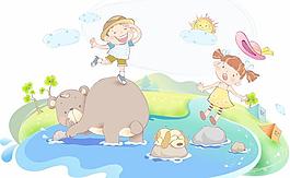 最新韓國矢量卡通素材224