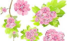 花朵背景矢量素材6