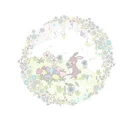 卡通插畫背景矢量素材2