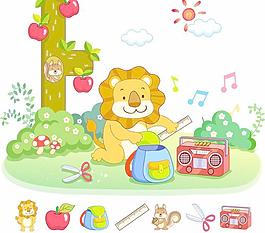 最新韓國矢量卡通素材128