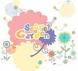 韓國(guó)花卉植物矢量圖庫(kù)33