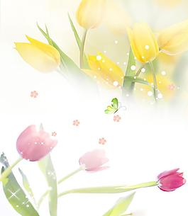 花朵移門