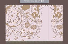 移門花紋