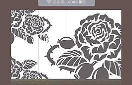 移門花紋