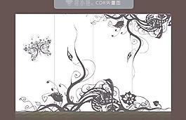 移門花紋
