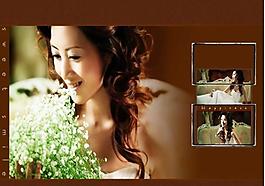 婚紗設(shè)計PSD模板(10)