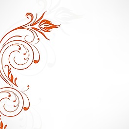 摘要無縫花卉圖案