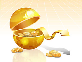 金色銅錢