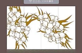 移門花紋