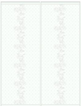 矢量玫瑰花移門