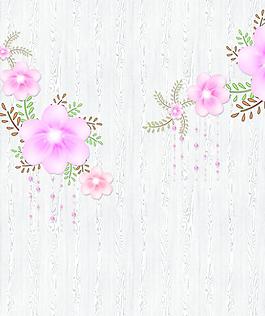 花朵移門