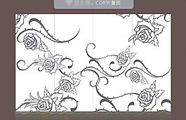 移門花紋