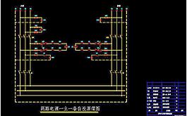 兩路電源一主一備自投原理圖