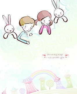 卡通童话移门