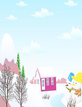 雪人移門