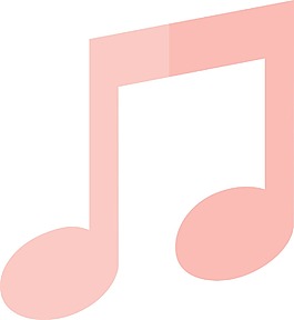 時髦的音樂圖標