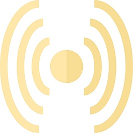 時髦的WiFi圖標