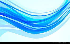 摘要藍色背景VEC ..