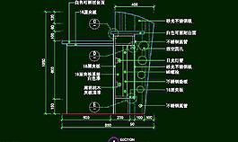 CAD之吧臺收銀臺服務臺設(shè)計