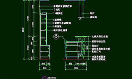 CAD之吧臺(tái)收銀臺(tái)服務(wù)臺(tái)設(shè)計(jì)