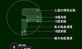 CAD之吧臺收銀臺服務(wù)臺設(shè)計