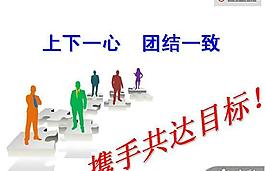 工商銀行商務團隊合作PPT模板
