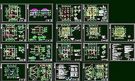 別墅全套建筑結(jié)構(gòu)施工圖