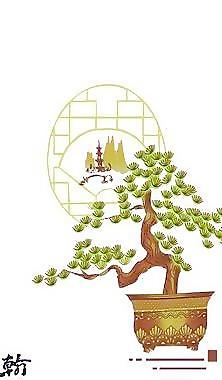 盆景移門