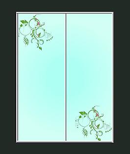 綠色藤曼移門