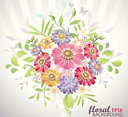 精美花束矢量素材5