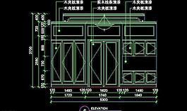 CAD餐廳設(shè)計素材