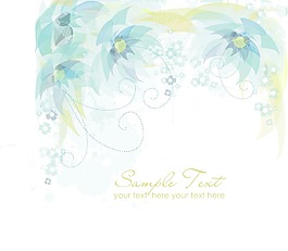 藝術(shù)花背景
